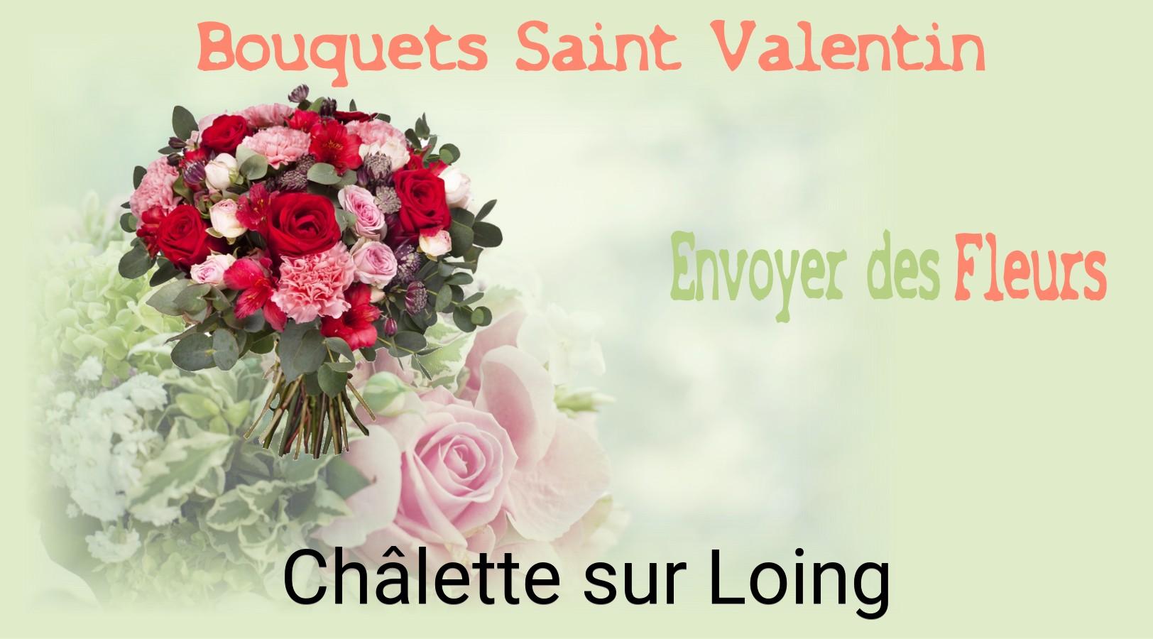 Roses de Saint-Valentin livrées à Châlette-sur-Loing